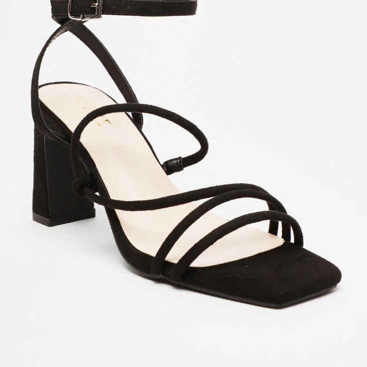 Strappy Block Heel Sandals